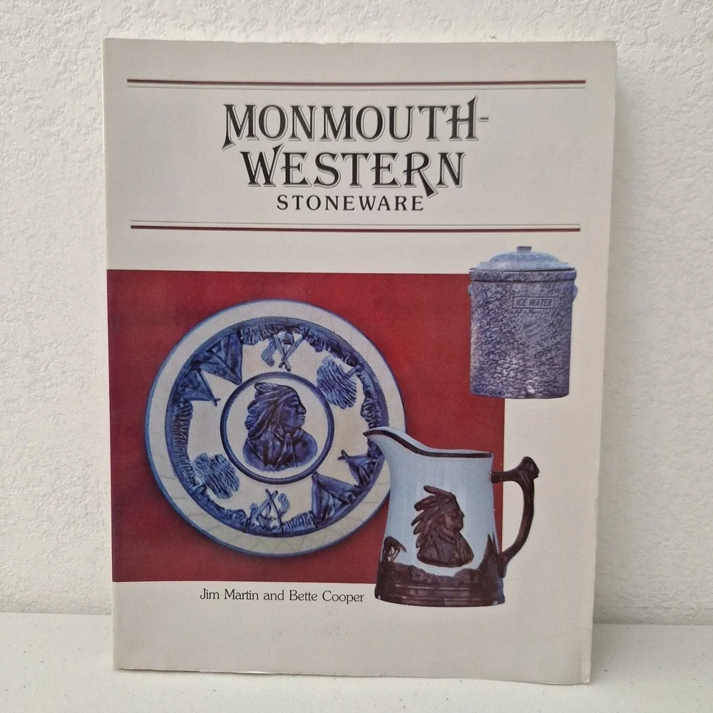 MONMOUTH WESTERN STONEWARE *W/ PRICE GUIDE* Jim Martin & Betty Cooper Paperback